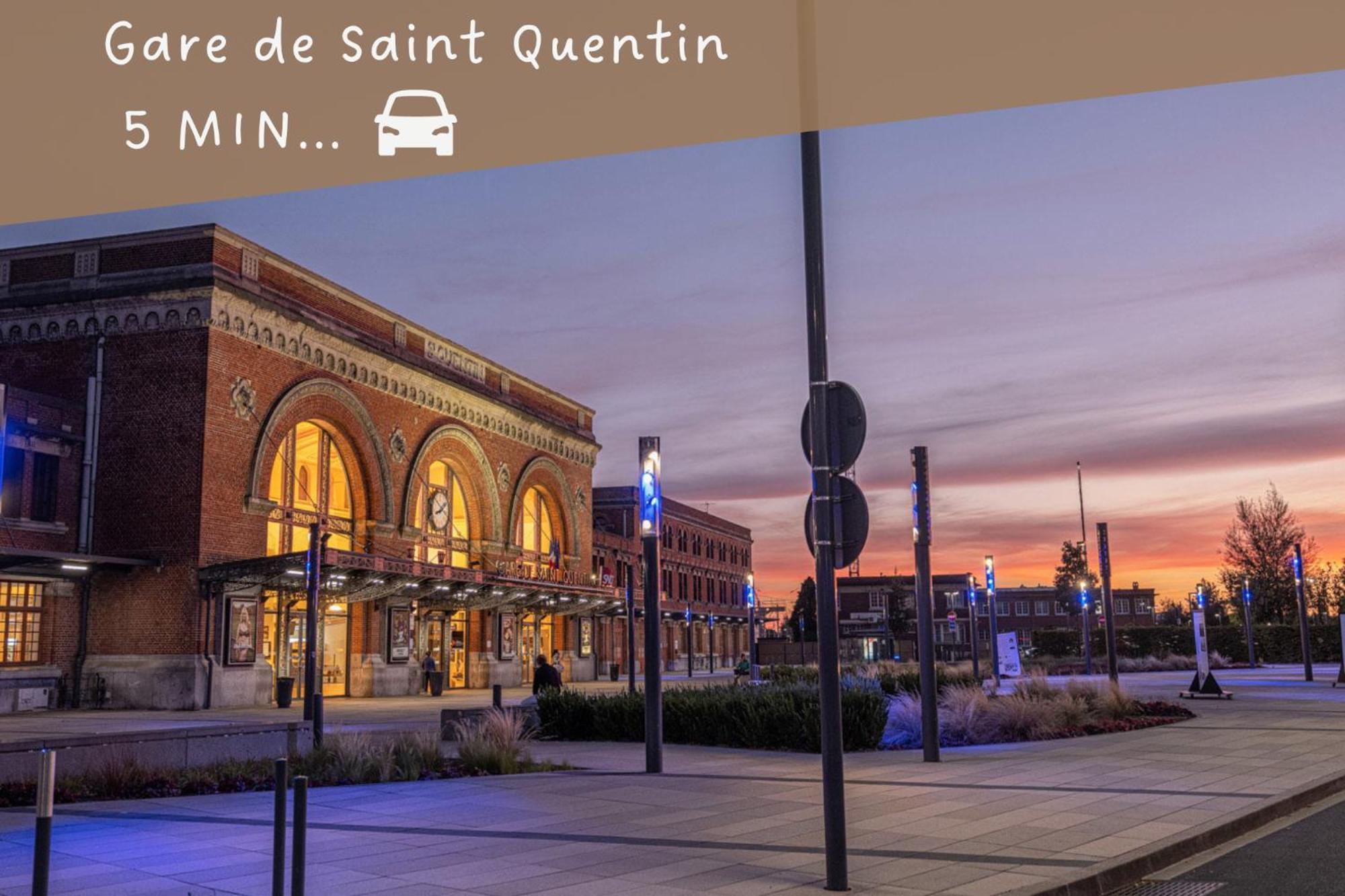 Le Fleur De Cerisier - Zmn Conciergerie Apartman Saint-Quentin  Kültér fotó